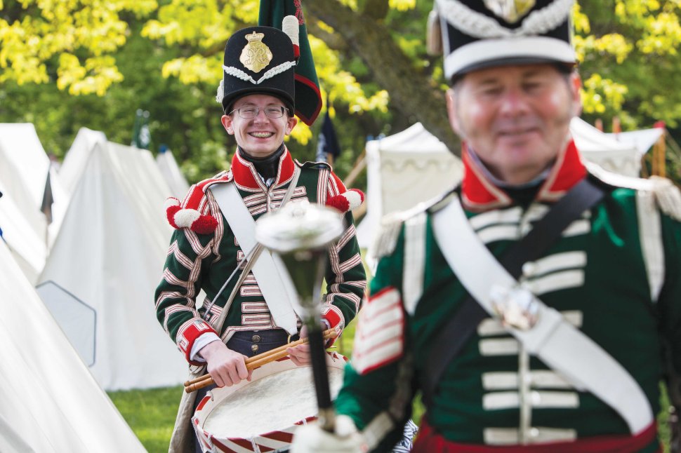 Reenactment of The Battle of Stoney Creek